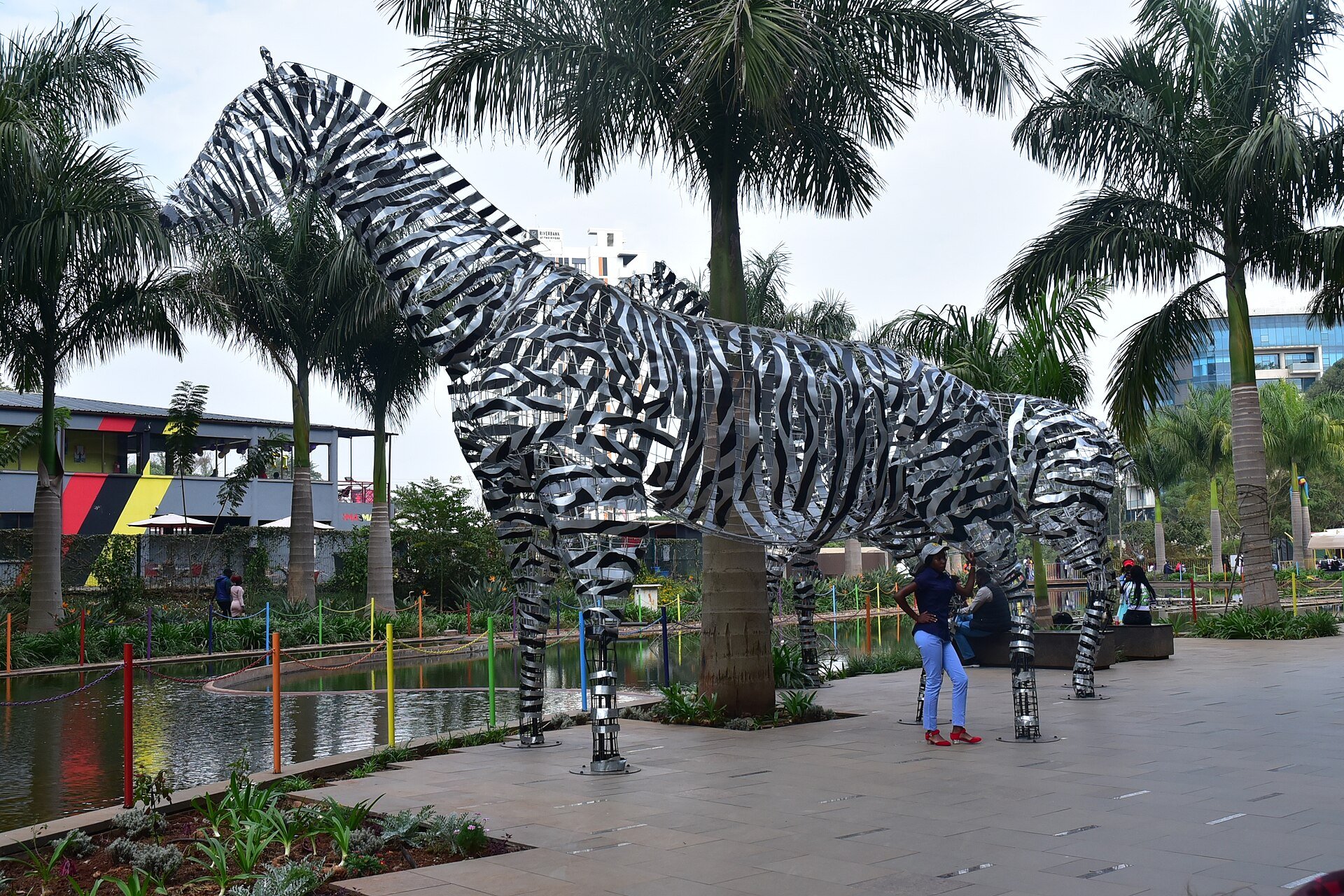 Two Rivers Mall entrance in Nairobi
